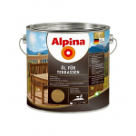 TERRASSI&Otilde;LI ALPINA &Ouml;L F&Uuml;R TERRASSEN 2,5L KESKMINE PRUUN