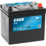 AUTOAKU EXIDE EFB 60AH 520A 230X173X222MM
