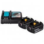AKUDE JA LAADIJA KOMPLEKT MAKITA POWERPACK 18V 2X5,0AH