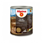 TERRASSI&Otilde;LI ALPINA &Ouml;L F&Uuml;R TERRASSEN 0,75L KESKMINE PRUUN