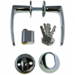 LUKUKOMPLEKT PUITUKSELE FISKOSTAR UL27MS/CR + SSK256/18CR+SS701 5V