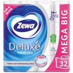 TUALETTPABER ZEWA DELUXE DELICATE CARE 3-KIHILINE 32 RULLI PAKIS