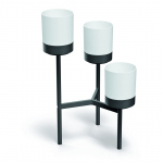 LILLEPOSTAMENT PROSPERPLAST BLOOMIE STAND 3 POTILE 80,5X49CM VALGE