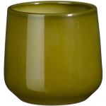 &Uuml;MBRISPOTT MICA DECORATIONS AMBER &Oslash;14CM ROHELINE