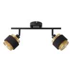 KOHTVALGUSTI OSRAM LED HORNET 2X2,8W MUST