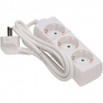 PIKENDUSJUHE 1,4M 3 PESA 3G1,0MM&sup2; LK VALGE CLINT