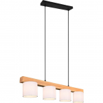 RIPPVALGUSTI TRIO CAMERON 4XE14 VALGE/PUIT