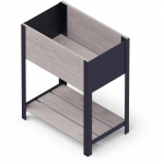 PEENRAKAST UPYARD K&Otilde;RGE 58X36CM HALL