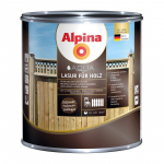 PUIDUKAITSEVAHEND ALPINA AQUA LASUR F&Uuml;R HOLZ 2,5L PALISANDER