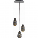 LAELAMP TRIO ONYX 3XE27 42W ANTRATSIIT/KULD