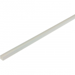 PVC U-PROFIIL CEZAR 10X10X1X1000MM VALGE RAL9003