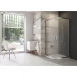 DU&Scaron;INURK RAVAK BLIX BLCP4-80, 80X190CM, SATIIN, ALUSETA
