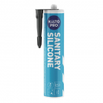 SANITAARSILIKOON KIILTO PRO 50 MUST 310ML