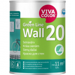 SEINAV&Auml;RV VIVACOLOR GREEN LINE WALL 20 0,9L VALGE POOLMATT