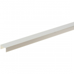 PVC U-PROFIIL CEZAR 18X10X1X1000MM VALGE RAL9003