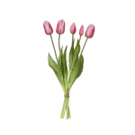KUNSTLILL TULP 40CM ROOSA