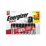 PATAREI ENERGIZER MAX ALKALINE AA CHP8 8TK PAKIS