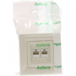 DATA PESA 2XRJ45CAT5 UTP S&Uuml;V KREEM ASFORA