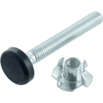 REGULEERITAV JALG SUKI M8X60MM MUST