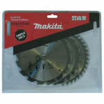 SAEKETASTE KOMPLEKT PUIDULE MAKITA 165X2X20MM T16/24/40