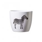 &Uuml;MBRISPOTT SOENDGEN KERAMIK SAFARI &Oslash;10CM, ZEBRA