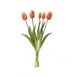 KUNSTLILL TULP 40CM ORANŽ