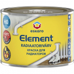 RADIAATORIV&Auml;RV ESKARO ELEMENT 0,45L VALGE POOLMATT