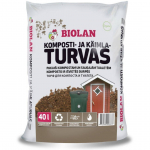 KOMPOSTI- JA K&Auml;IMLATURVAS BIOLAN 40L