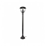 V&Auml;LISVALGUSTI PHILIPS CREEK 60W 230V POST 99CM MUST