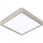 LAELAMP EGLO FUEVA5 LED 16,5W 2000LM 3000K 210X210MM M.NIKKEL