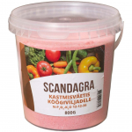 KASTMISV&Auml;ETIS K&Ouml;&Ouml;GIVILJADELE SCANDAGRA KRISTALON RED 800G