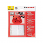 TAKJATEIP FIX-O-MOLL 25X25MM VALGE
