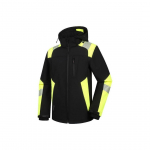 T&Ouml;&Ouml;JOPE PESSO SOFTSHELL ASTRA HV MUST/KOLLANE XL