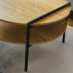DIIVANILAUD HEDVIG 80X80XH45CM SAAR/MUST
