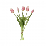 KUNSTLILL TULP 40CM ROOSA