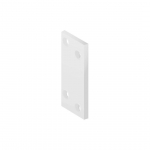 NAELUTUSPLAAT ARRAS 80X20X2MM VALGE