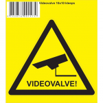 KLEEBIS VIDEOVALVE 10X10