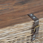 KIRST-DIIVANILAUD EGROS 120X60XH39CM NATURAALNE ROTANG