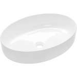 VALAMU INVENA ASTRI 55X41CM PINNAPEALNE OVAALNE VALGE