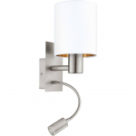 SEINALAMP EGLO PASTERI 40W E27 + 3,5W LED 380LM 3000K VASKNE