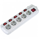 PIKENDUSJUHE 5P 1,5M 1,0MM VALGE ELECTRALINE