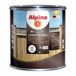 PUIDUKAITSEVAHEND ALPINA AQUA LASUR F&Uuml;R HOLZ 2,5L VALGE