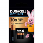 PATAREI DURACELL OPTIMUM AA 4TK PAKIS