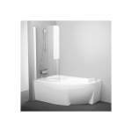 VANNISEIN RAVAK CVSK1 ROSA 160/170 L, 100X150CM, VALGE