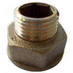 &Uuml;LEMINEKUNIPPEL MESSING 1/2"VKX3/4"SK