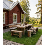 KUNSTMURU ALVA LIME 2M ROHELINE