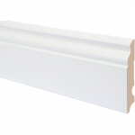 P&Otilde;RANDALIIST KRONOFLOORING MDF PROFIILNE VALGE &Uuml;LEV&Auml;RVITAV 100X17MM 2,6M