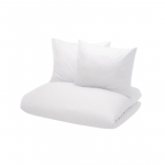 VOODIPESUKOMPLEKT 4LIVING ELLA 220X210CM + 2X50X60CM VALGE