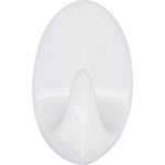 NAGI OVAALNE 55X34X28MM VALGE 2TK KLEEBITAV