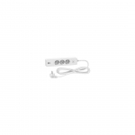 PIKENDUSJUHE SCHNEIDER ELECTRIC 3M 3 PESA + 2XUSB 2,4A L&Uuml;LITI VALGE